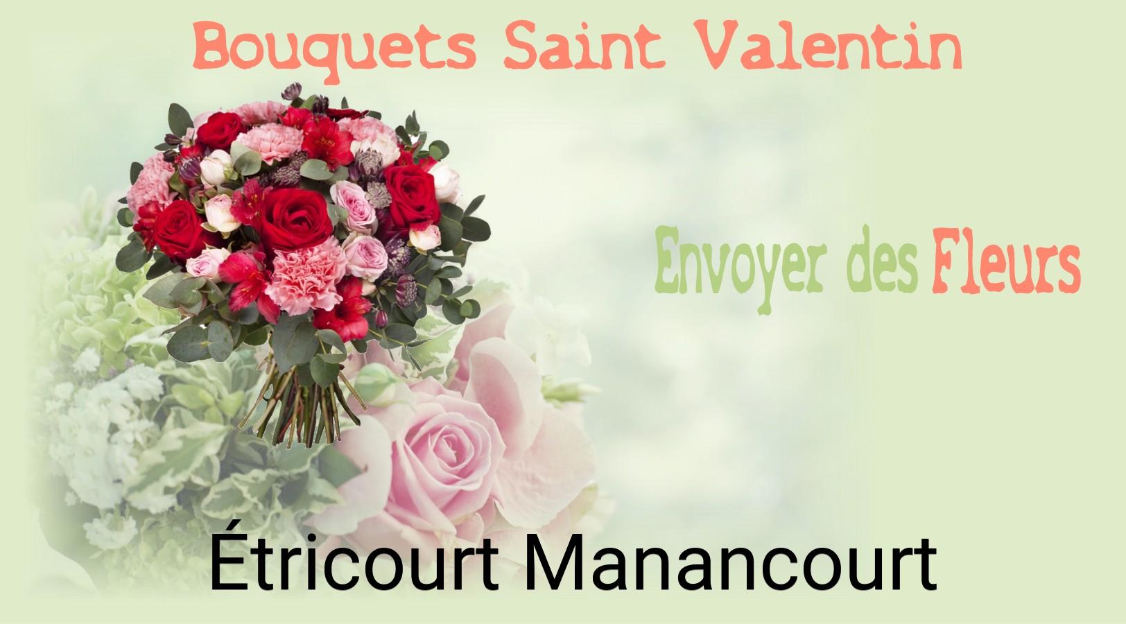 Roses de Saint-Valentin livrées à Étricourt-Manancourt